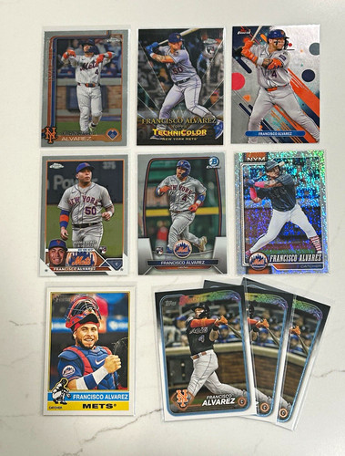 Francisco alvarez card lot - francisco,